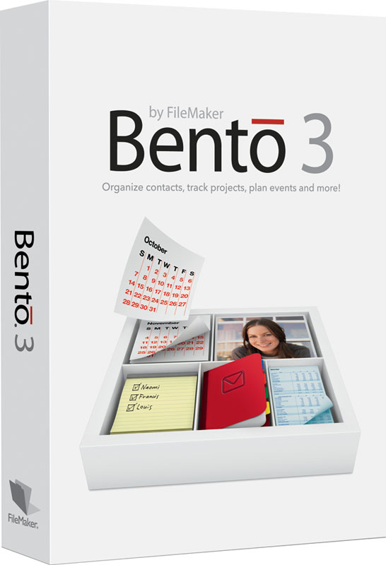Academic Filemaker Bento 3 Mac 5 Pack English